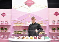 Wesley Hagedoorn kwam naar de beurs om de mensen meer te vertellen de Favorita.